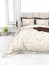 Tuscan Summer 100% Cotton King Size Bedsheet with 2 Pillow Covers -1